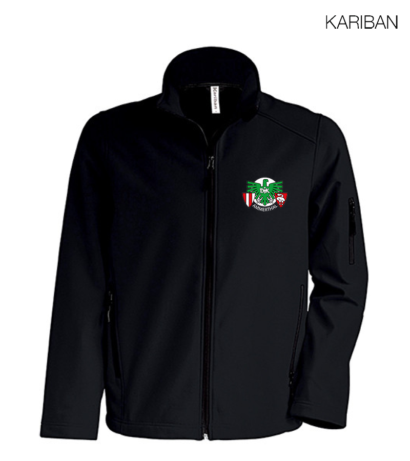 Kariban Kinder Softshelljacke Black "Anton"